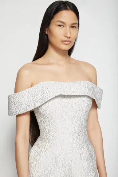 Simkhai Valerie Matelasse Romper | Thumbnail 4 Simkhai Valerie Matelasse Romper | Thumbnail 4