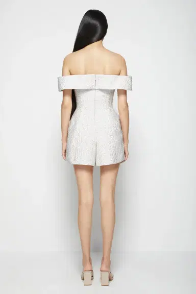 Simkhai Valerie Matelasse Romper | Thumbnail 6 Simkhai Valerie Matelasse Romper | Thumbnail 6
