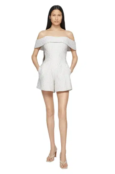 Simkhai Valerie Matelasse Romper | Thumbnail 1 Simkhai Valerie Matelasse Romper | Thumbnail 1