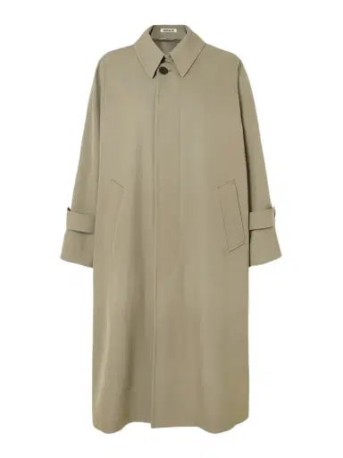 Auralee Wool-gabardine Trench Coat | Thumbnail 1 Auralee Wool-gabardine Trench Coat | Thumbnail 1