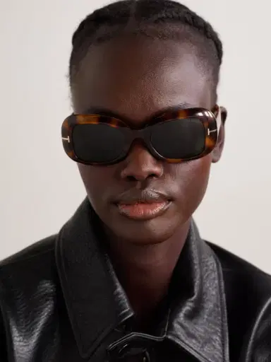 Tom Ford Paloma Square-frame Tortoiseshell Acetate Sunglasses | Thumbnail 2 Tom Ford Paloma Square-frame Tortoiseshell Acetate Sunglasses | Thumbnail 2