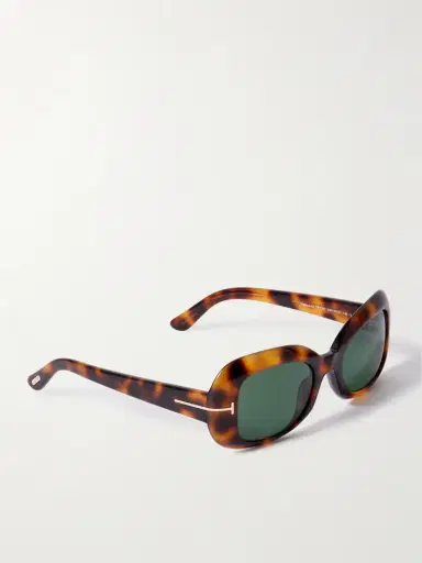 Tom Ford Paloma Square-frame Tortoiseshell Acetate Sunglasses | Thumbnail 3 Tom Ford Paloma Square-frame Tortoiseshell Acetate Sunglasses | Thumbnail 3