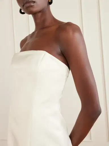 Simkhai Enid Satin Midi Dress | Thumbnail 4 Simkhai Enid Satin Midi Dress | Thumbnail 4