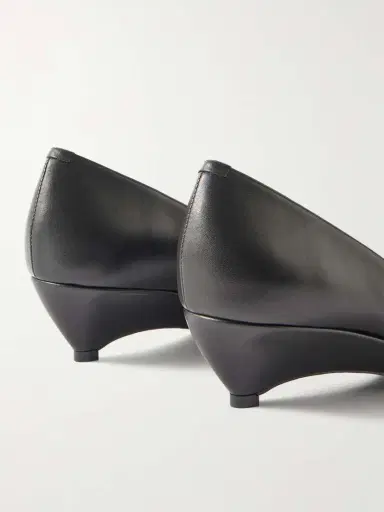 Jil Sander Leather Wedge Sandals | Thumbnail 5 Jil Sander Leather Wedge Sandals | Thumbnail 5