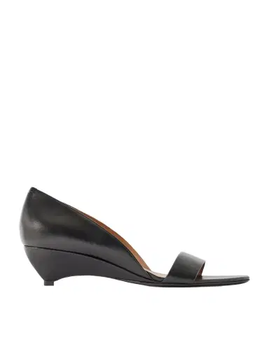 Jil Sander Leather Wedge Sandals | Thumbnail 1 Jil Sander Leather Wedge Sandals | Thumbnail 1