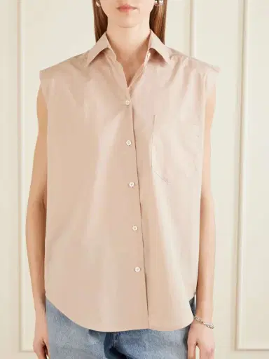 Acne Studios Cotton And Silk Blend Blouse | Thumbnail 3 Acne Studios Cotton And Silk Blend Blouse | Thumbnail 3
