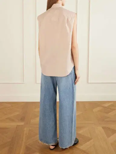 Acne Studios Cotton And Silk Blend Blouse | Thumbnail 4 Acne Studios Cotton And Silk Blend Blouse | Thumbnail 4