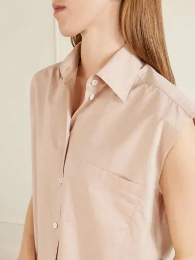 Acne Studios Cotton And Silk Blend Blouse | Thumbnail 5 Acne Studios Cotton And Silk Blend Blouse | Thumbnail 5