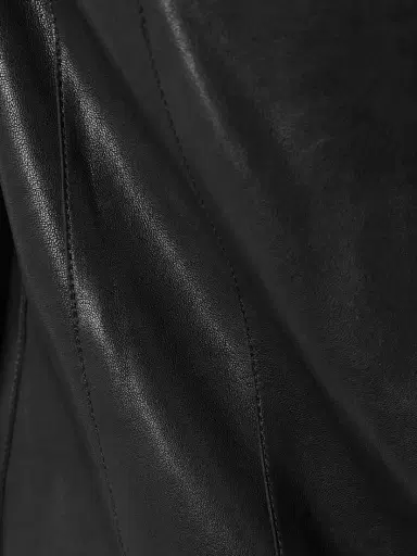 Nour Hammour Paneled Leather Jacket | Thumbnail 4 Nour Hammour Paneled Leather Jacket | Thumbnail 4