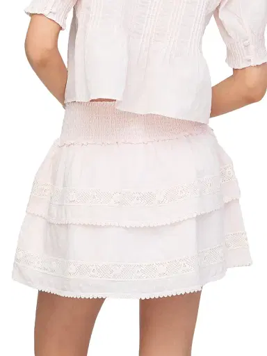 Hill House Home Women's The Meena Skirt - Powder Pink Swiss Dot - Size XL | Thumbnail 5 Hill House Home Women's The Meena Skirt - Powder Pink Swiss Dot - Size XL | Thumbnail 5