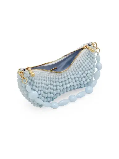 Cult Gaia Women's Mercier Shoulder Bag - Light Breeze | Thumbnail 4 Cult Gaia Women's Mercier Shoulder Bag - Light Breeze | Thumbnail 4