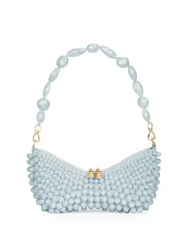 Cult Gaia Women's Mercier Shoulder Bag - Light Breeze | Thumbnail 1 Cult Gaia Women's Mercier Shoulder Bag - Light Breeze | Thumbnail 1