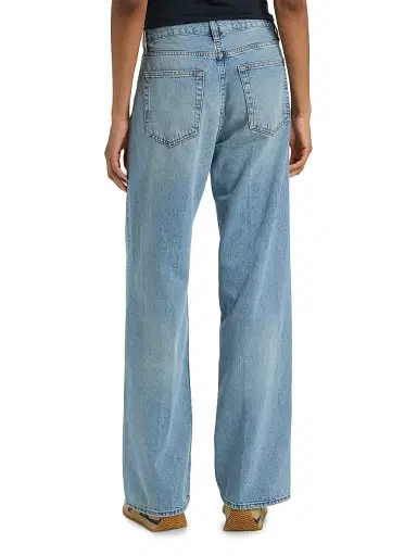Frame Women's The Off Duty Stroll Straight-Leg Jeans - Frey | Thumbnail 5 Frame Women's The Off Duty Stroll Straight-Leg Jeans - Frey | Thumbnail 5