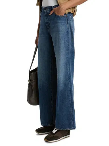 Frame Women's The Off Duty Stroll Relaxed-Fit Jeans - Garda | Thumbnail 4 Frame Women's The Off Duty Stroll Relaxed-Fit Jeans - Garda | Thumbnail 4