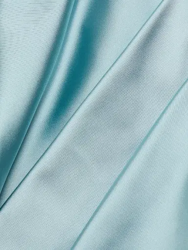 Talbot Runhof Women's Asymmetric Draped Satin Gown - Baby Blue - Size 4 | Thumbnail 7 Talbot Runhof Women's Asymmetric Draped Satin Gown - Baby Blue - Size 4 | Thumbnail 7