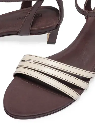 Bernardo Women's Lima Kitten Heel Sandals - Dark Chocolate | Thumbnail 5 Bernardo Women's Lima Kitten Heel Sandals - Dark Chocolate | Thumbnail 5