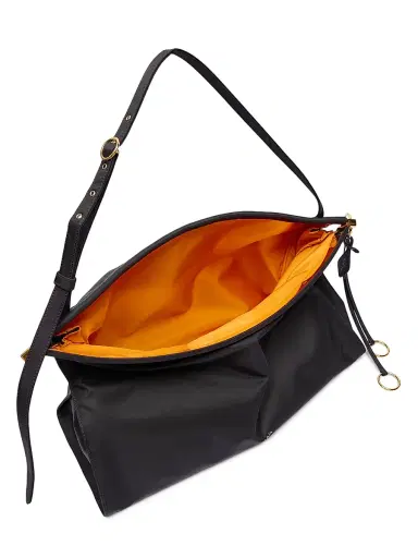 Alaïa Women's Le Clik East West Padded Nylon Shoulder Bag - Noir | Thumbnail 3 Alaïa Women's Le Clik East West Padded Nylon Shoulder Bag - Noir | Thumbnail 3