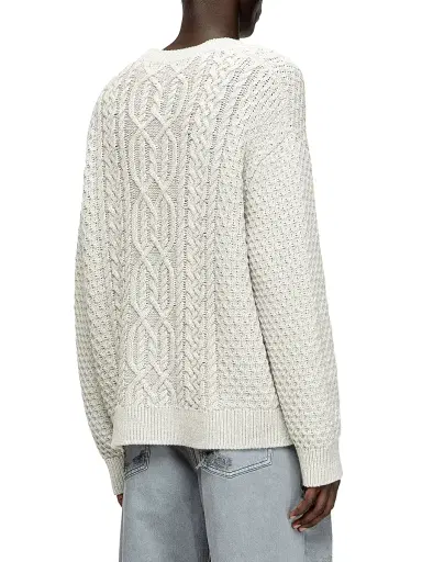 Diesel Men's K-Antoine Wool-Cotton Cardigan - Grey | Thumbnail 4 Diesel Men's K-Antoine Wool-Cotton Cardigan - Grey | Thumbnail 4