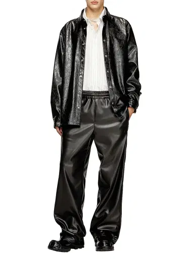 Diesel Men's S-Simply-Qmbu Point Collar Shirt | Thumbnail 2 Diesel Men's S-Simply-Qmbu Point Collar Shirt | Thumbnail 2