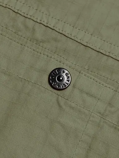 Stone Island Men's Cotton Ripstop Military Trousers - Military Green | Thumbnail 7 Stone Island Men's Cotton Ripstop Military Trousers - Military Green | Thumbnail 7