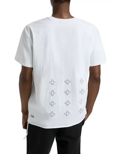 Ksubi Men's Revamp Biggie Cotton Crewneck T-Shirt - White - Size XXL | Thumbnail 5 Ksubi Men's Revamp Biggie Cotton Crewneck T-Shirt - White - Size XXL | Thumbnail 5