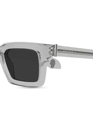 Alexander McQueen Men's Skull Hardware 50MM Square Sunglasses | Thumbnail 3 Alexander McQueen Men's Skull Hardware 50MM Square Sunglasses | Thumbnail 3