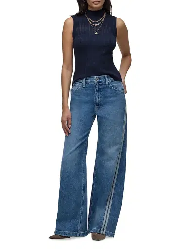 Hudson Jeans Women's Mock Turtleneck Sweater Tank | Thumbnail 2 Hudson Jeans Women's Mock Turtleneck Sweater Tank | Thumbnail 2