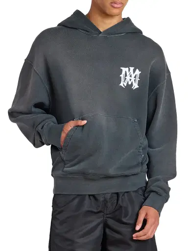 Amiri Men's Hollywood Logo Hoodie - Black | Thumbnail 3 Amiri Men's Hollywood Logo Hoodie - Black | Thumbnail 3