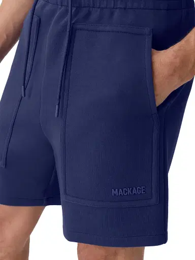 Mackage Men's Elwood Double-Face Jersey Shorts - Mineral Blue - Size XL | Thumbnail 5 Mackage Men's Elwood Double-Face Jersey Shorts - Mineral Blue - Size XL | Thumbnail 5