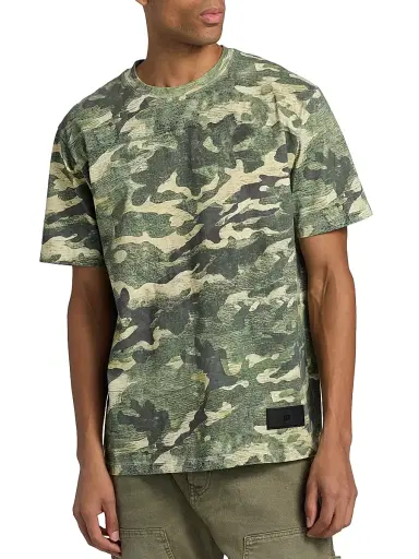 EZR Men's Faded Camouflage Cotton T-Shirt - Camo Faded | Thumbnail 3 EZR Men's Faded Camouflage Cotton T-Shirt - Camo Faded | Thumbnail 3