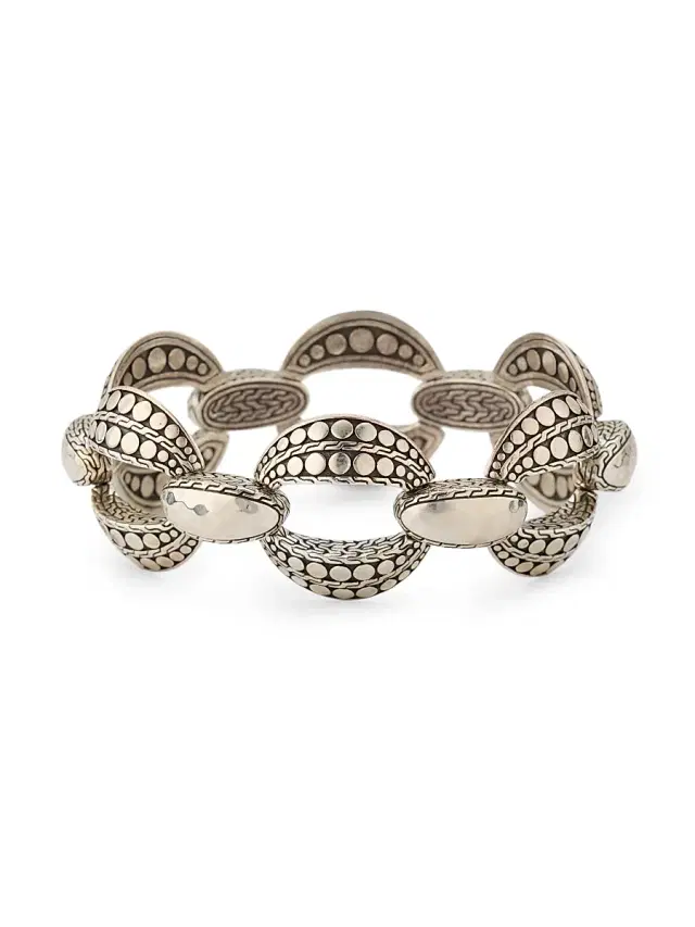 Women's Dot Sterling Silver Bracelet - Silver Women's Dot Sterling Silver Bracelet - Silver