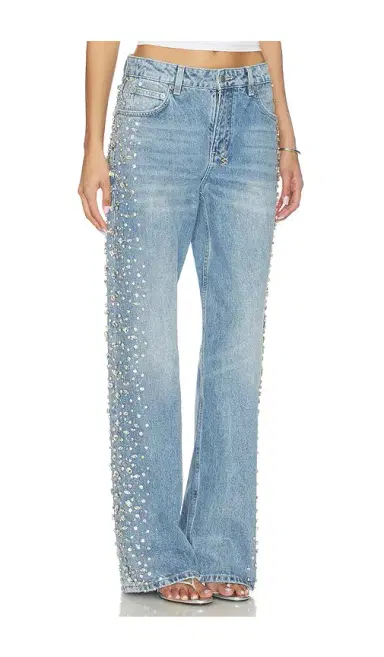 Ksubi Low Rider Kulture Krystal Wide Leg | Thumbnail 2 Ksubi Low Rider Kulture Krystal Wide Leg | Thumbnail 2