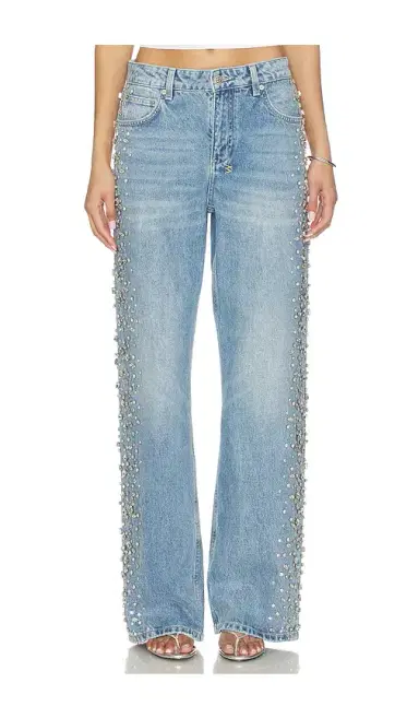Ksubi Low Rider Kulture Krystal Wide Leg | Thumbnail 1 Ksubi Low Rider Kulture Krystal Wide Leg | Thumbnail 1