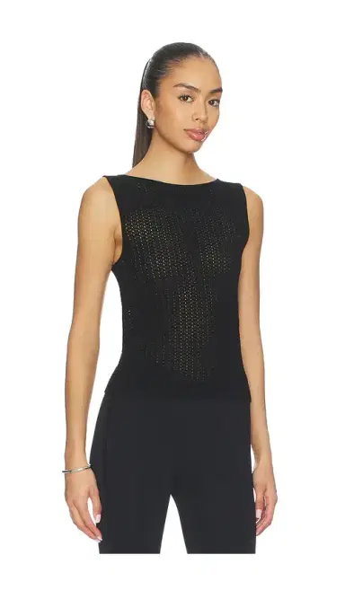 Joe's Jeans The Crochet Boatneck Tank Top | Thumbnail 2 Joe's Jeans The Crochet Boatneck Tank Top | Thumbnail 2