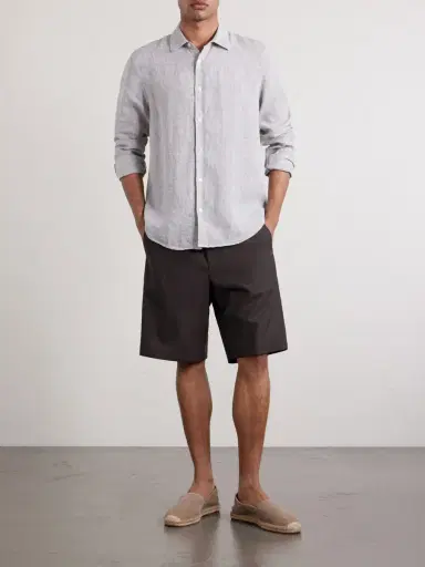 Orlebar Brown Giles Linen Shirt - Men | Thumbnail 2 Orlebar Brown Giles Linen Shirt - Men | Thumbnail 2