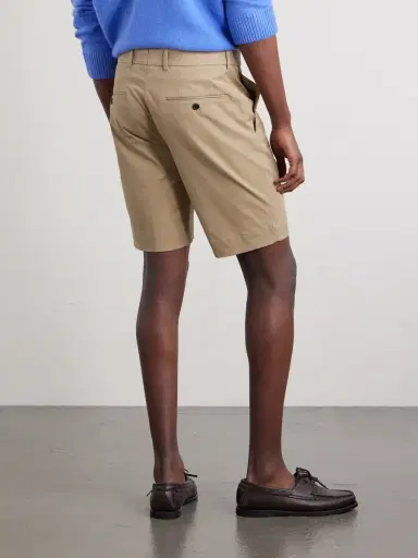 Slowear Slim-Fit Cotton-Blend Gabardine Chino Shorts - Men | Thumbnail 4 Slowear Slim-Fit Cotton-Blend Gabardine Chino Shorts - Men | Thumbnail 4