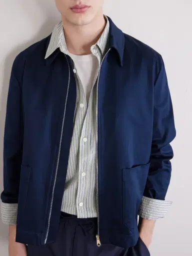 MR P. Striped Organic Cotton-Poplin Shirt - Men | Thumbnail 5 MR P. Striped Organic Cotton-Poplin Shirt - Men | Thumbnail 5