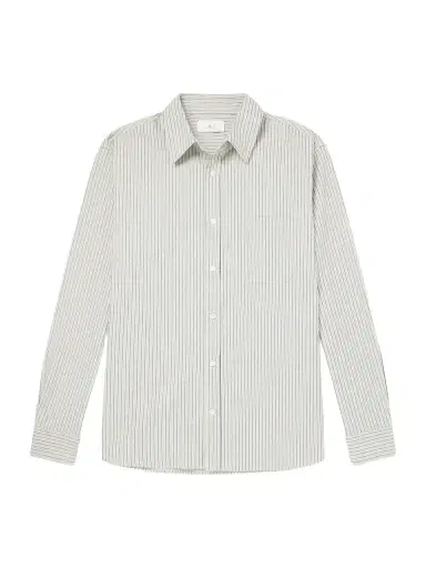 MR P. Striped Organic Cotton-Poplin Shirt - Men | Thumbnail 1 MR P. Striped Organic Cotton-Poplin Shirt - Men | Thumbnail 1