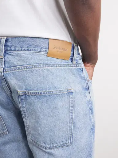 Saint Laurent Straight-Leg Organic Jeans - Men | Thumbnail 5 Saint Laurent Straight-Leg Organic Jeans - Men | Thumbnail 5