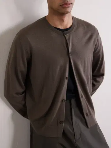 Amomento Wool Cardigan - Men | Thumbnail 5 Amomento Wool Cardigan - Men | Thumbnail 5