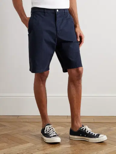 NN07 Aden 1923 Straight-Leg Organic Cotton-Blend Twill Shorts - Men | Thumbnail 3 NN07 Aden 1923 Straight-Leg Organic Cotton-Blend Twill Shorts - Men | Thumbnail 3