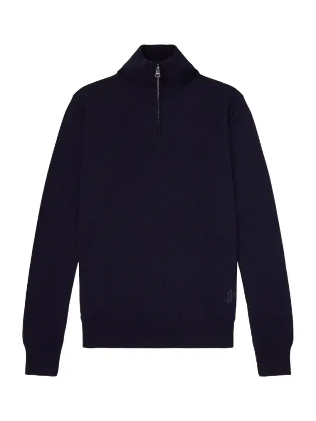 Linton Logo-Embroidered Wool Half-Zip Sweater - Men Linton Logo-Embroidered Wool Half-Zip Sweater - Men