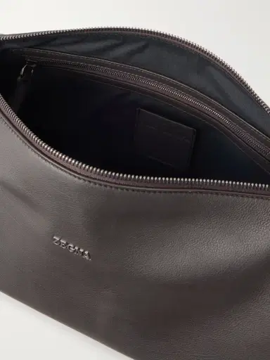 Zegna SECONDSKIN Leather Messenger Bag - Men | Thumbnail 6 Zegna SECONDSKIN Leather Messenger Bag - Men | Thumbnail 6