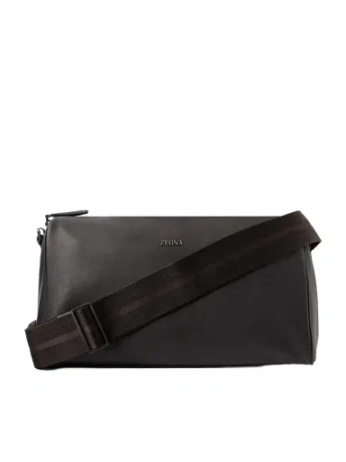 Zegna SECONDSKIN Leather Messenger Bag - Men | Thumbnail 1 Zegna SECONDSKIN Leather Messenger Bag - Men | Thumbnail 1
