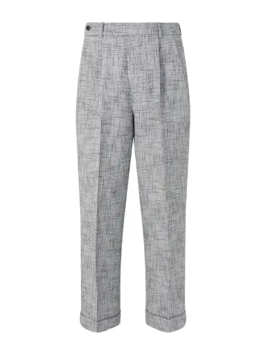 BODE Static Weave McNab Straight-Leg Woven Trousers - Men | Thumbnail 1 BODE Static Weave McNab Straight-Leg Woven Trousers - Men | Thumbnail 1