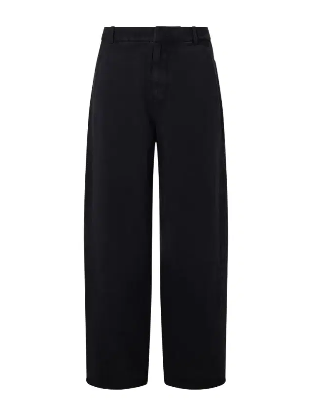 Cotton Wide-Leg Jeans - Men Cotton Wide-Leg Jeans - Men