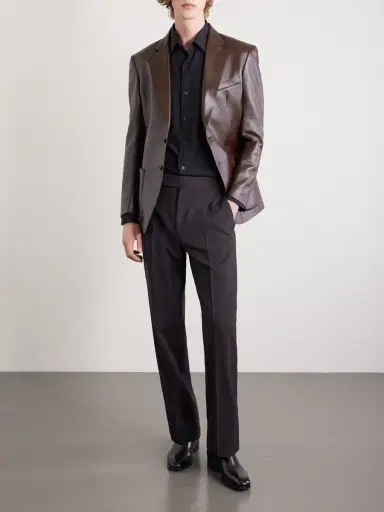 Tom Ford Silk-Charmeuse Shirt - Men | Thumbnail 2 Tom Ford Silk-Charmeuse Shirt - Men | Thumbnail 2