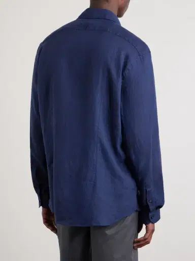 Slowear Linen Shirt - Men | Thumbnail 4 Slowear Linen Shirt - Men | Thumbnail 4