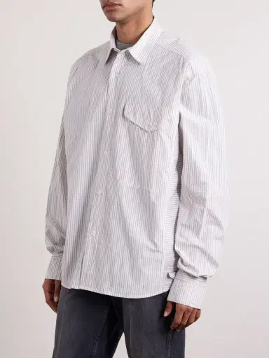 KAPITAL Cabin Striped Cotton Shirts - Men | Thumbnail 3 KAPITAL Cabin Striped Cotton Shirts - Men | Thumbnail 3