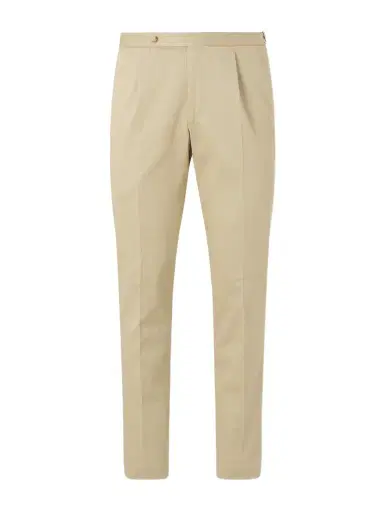 De Petrillo Straight-Leg Cotton-Blend Twill Trousers - Men | Thumbnail 1 De Petrillo Straight-Leg Cotton-Blend Twill Trousers - Men | Thumbnail 1